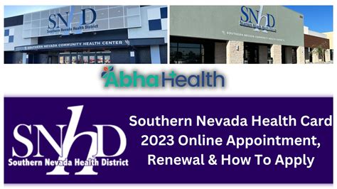 renew nevada health card online